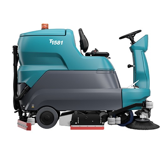T1581 Ride-On Floor Scrubber